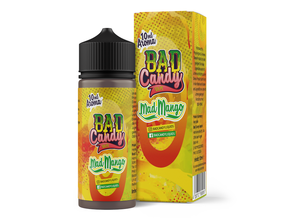 Bad Candy Liquids - Aroma Mad Mango 10ml Genuss Pur