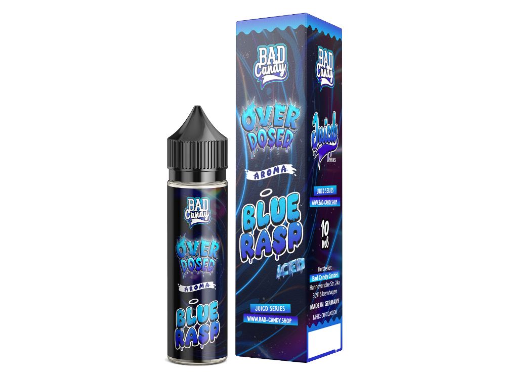 Bad Candy Liquids - Juicd - Longfills 10 ml - Blaue Himbeere
