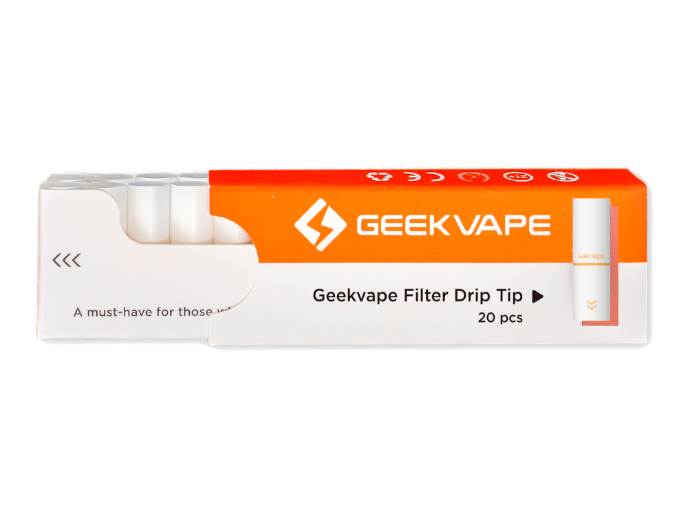 GeekVape Filter Drip Tip – 20 Stück für E-Zigaretten