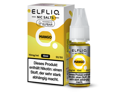 ELFLIQ - Mango - Nikotinsalz Liquid 10ml Genuss Pur