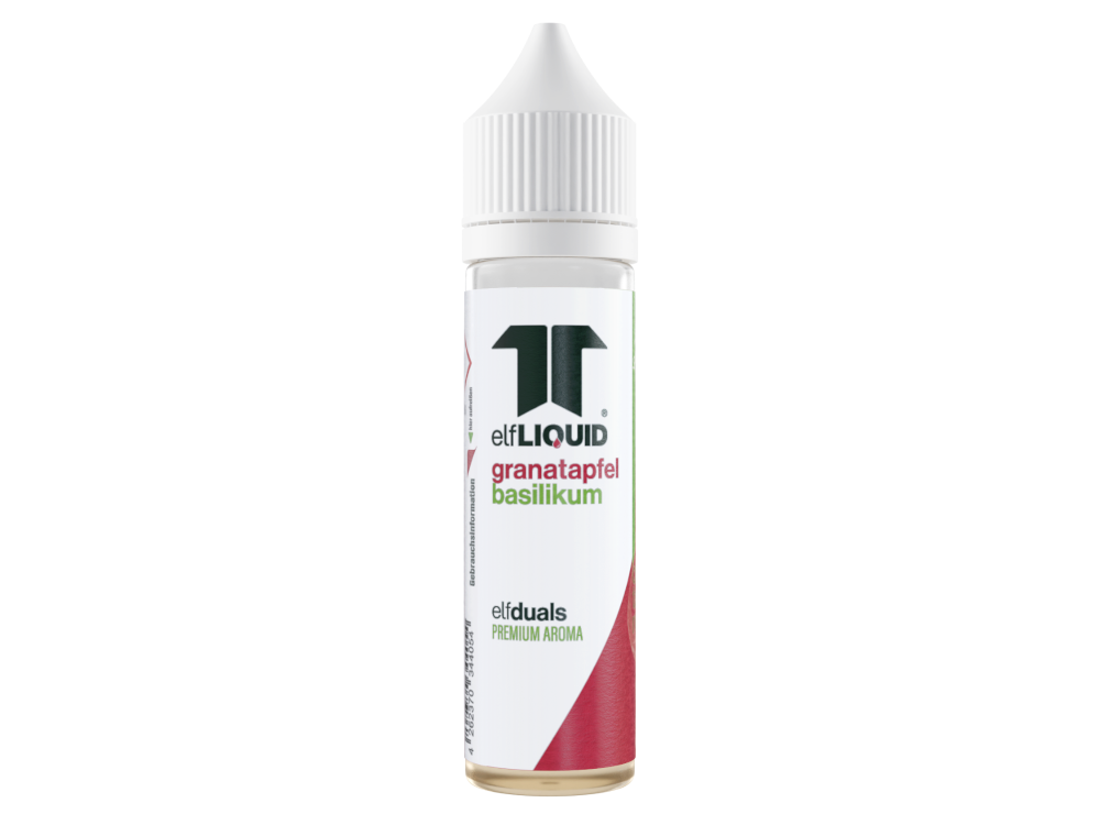 Elf-Liquid Granatapfel-Basilikum Longfills 10 ml Genuss