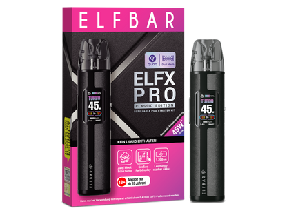 Elfbar - Elfx Pro E-Zigaretten Set Mit Top-Filling-System