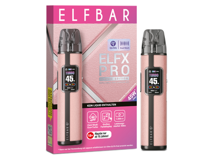 Elfbar - Elfx Pro E-Zigaretten Set Mit Top-Filling-System