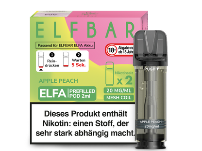 Elfbar Elfa Pod 20mg/ml (2 Stück) - Erfrischender Blue Razz Lemonade