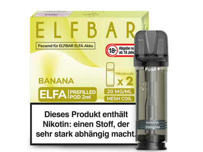 Elfbar Elfa Pod 20mg/ml (2 Stück) - Erfrischender Blue Razz Lemonade