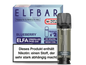 Elfbar Elfa Pod 20mg/ml (2 Stück) - Erfrischender Blue Razz Lemonade