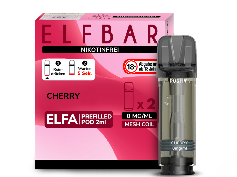 Elfbar Elfa Pod 20mg/ml (2 Stück) - Erfrischender Blue Razz Lemonade