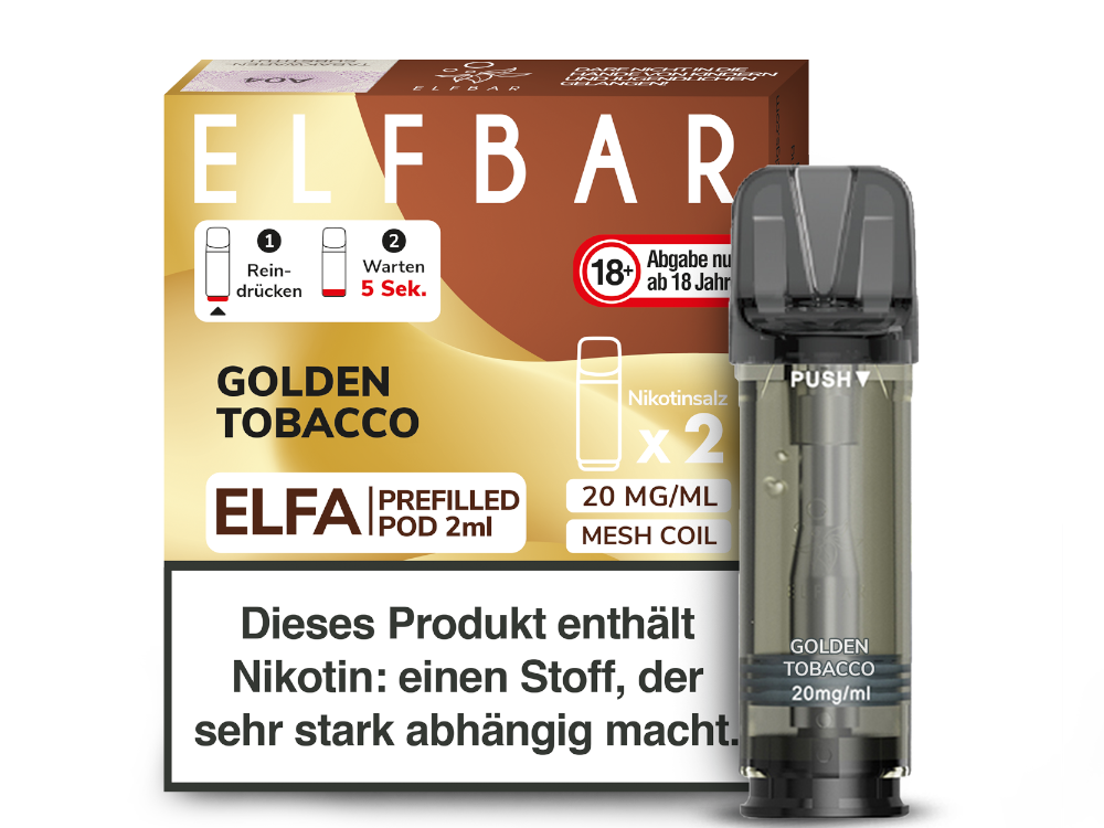 Elfbar Elfa Pod 20mg/ml (2 Stück) - Erfrischender Blue Razz Lemonade