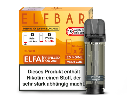Elfbar Elfa Pod 20mg/ml (2 Stück) - Erfrischender Blue Razz Lemonade