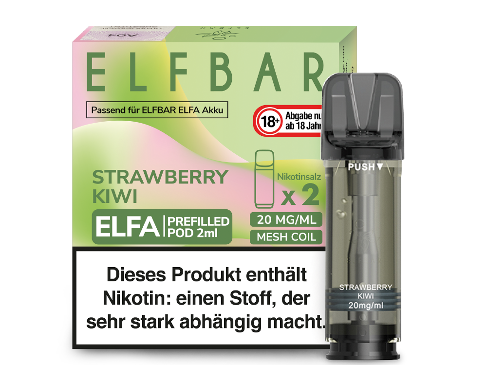 Elfbar Elfa Pod 20mg/ml (2 Stück) - Erfrischender Blue Razz Lemonade