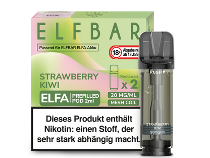 Elfbar Elfa Pod 20mg/ml (2 Stück) - Erfrischender Blue Razz Lemonade
