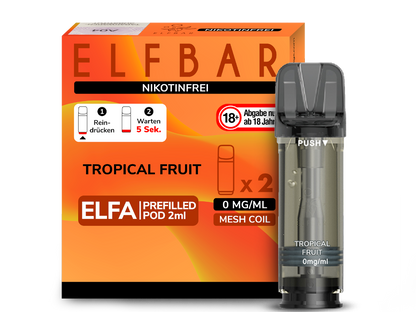 Elfbar Elfa Pod 20mg/ml (2 Stück) - Erfrischender Blue Razz Lemonade