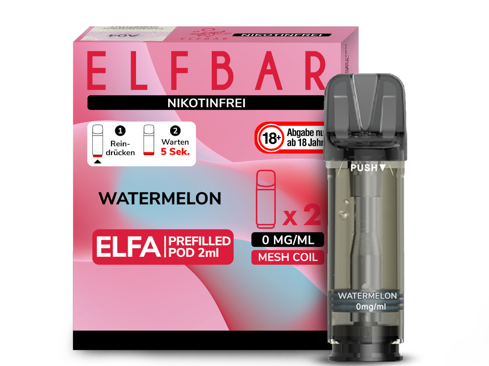 Elfbar Elfa Pod 20mg/ml (2 Stück) - Erfrischender Blue Razz Lemonade