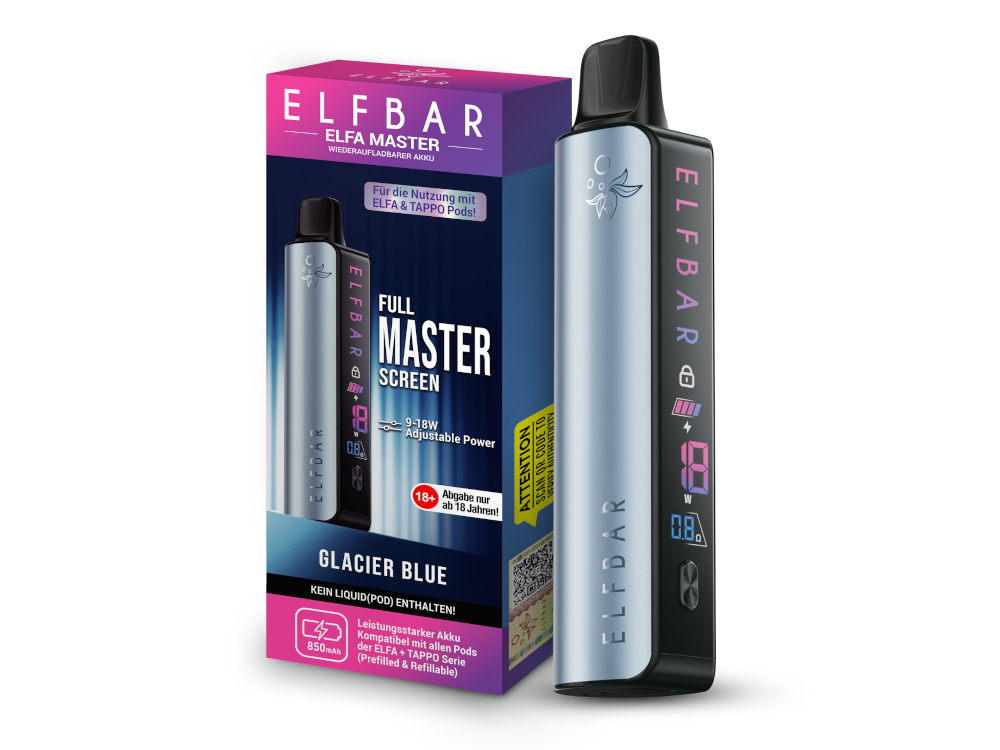 Elfbar - Elfa Master Akku 850 mAh Mit USB-C Laden