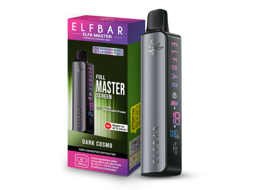 Elfbar - Elfa Master Akku 850 mAh Mit USB-C Laden
