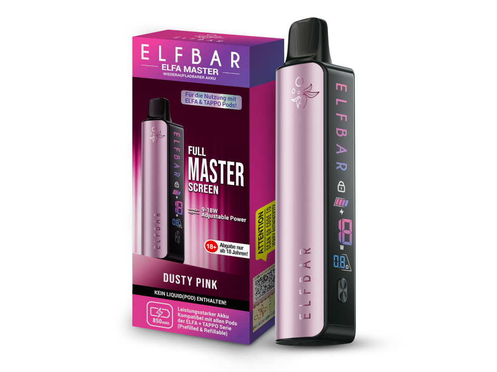 Elfbar - Elfa Master Akku 850 mAh Mit USB-C Laden