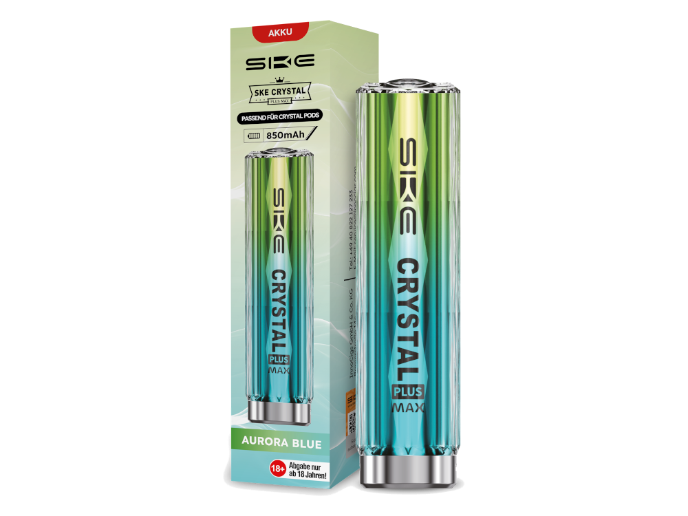 SKE - Crystal Plus MAX Akku 850 mAh Mit Airflow Control