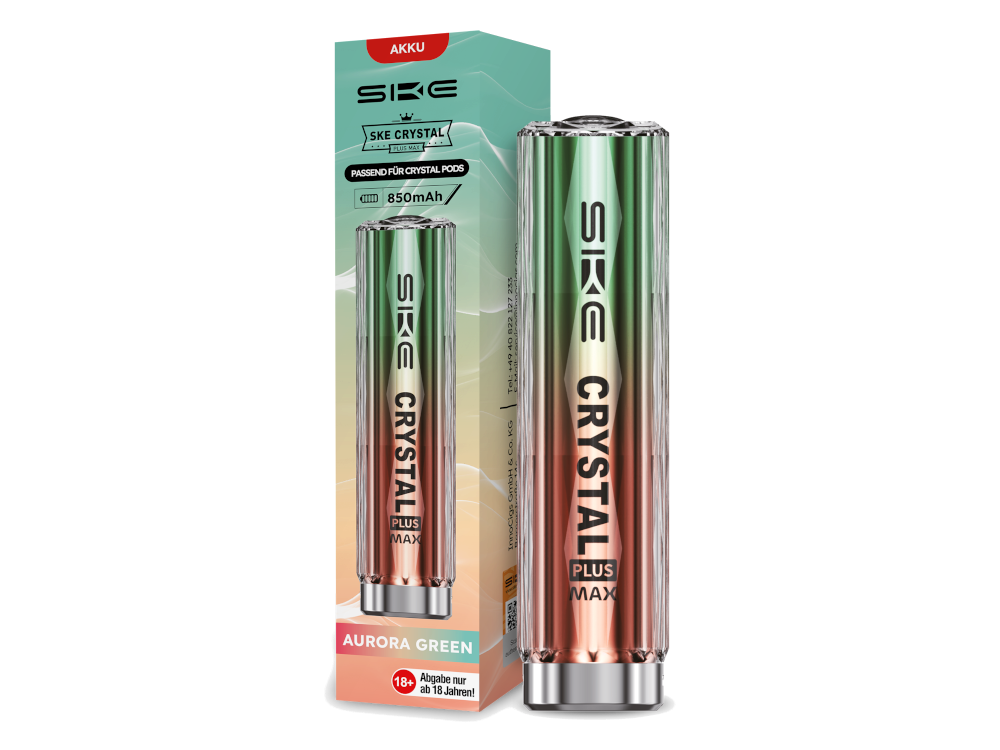 SKE - Crystal Plus MAX Akku 850 mAh Mit Airflow Control
