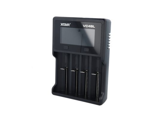 XTAR VC4SL Ladegerät Mit Schneller 3A Ladetechnologie