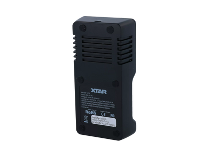 XTAR VC2 Ladegerät mit LCD Display und Sicherheitsfunktionen