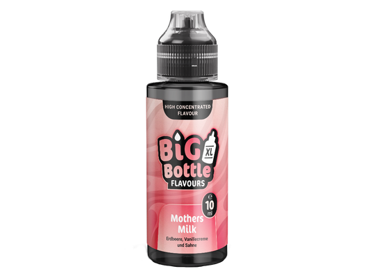 Big Bottle - Longfills 10 ml - Cremiger Erdbeer-Vanille Geschmack