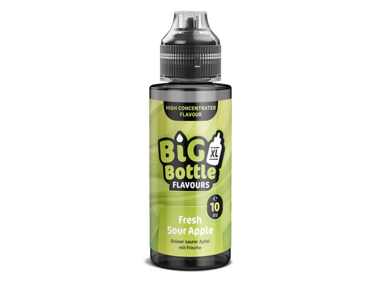 Big Bottle Longfills 10 ml Frischer Sour Apple Geschmack