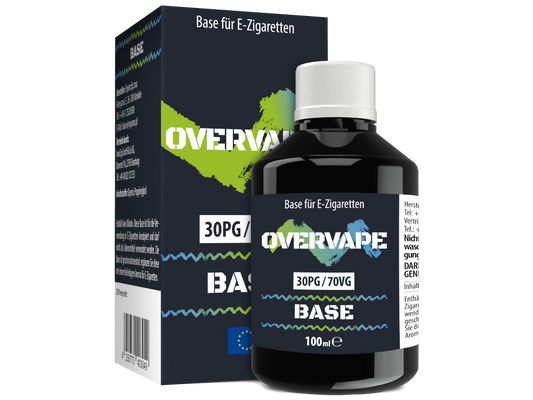 Overvape - 100 ml Basis 0 mg/ml Für Individuelle E-Liquids