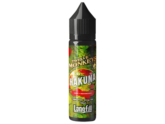 Twelve Monkeys - Longfills 10ml - Hakuna Aroma Genuss