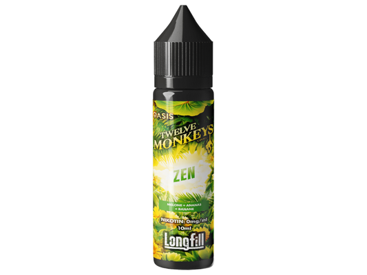 Twelve Monkeys Longfills 10ml Zen Fruchtige Geschmacksexplosion